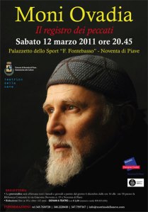 Moni Ovadia, 12 marzo 2011 a Noventa di Piave, Teatro della Neve